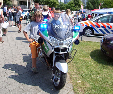 Polizeimotorrad