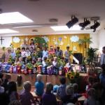 Klasse in der Aula